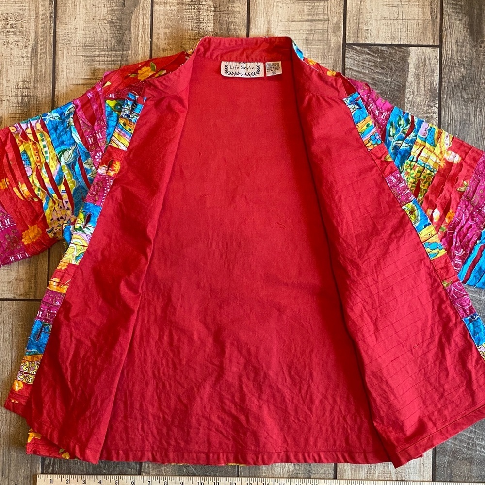 Life Style Colorful Patchwork Jacket - image 4